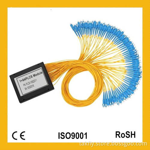 1X32 19 Inch 1u Rack-Mount Sc Adapter Fiber Optic/PLC Splitter